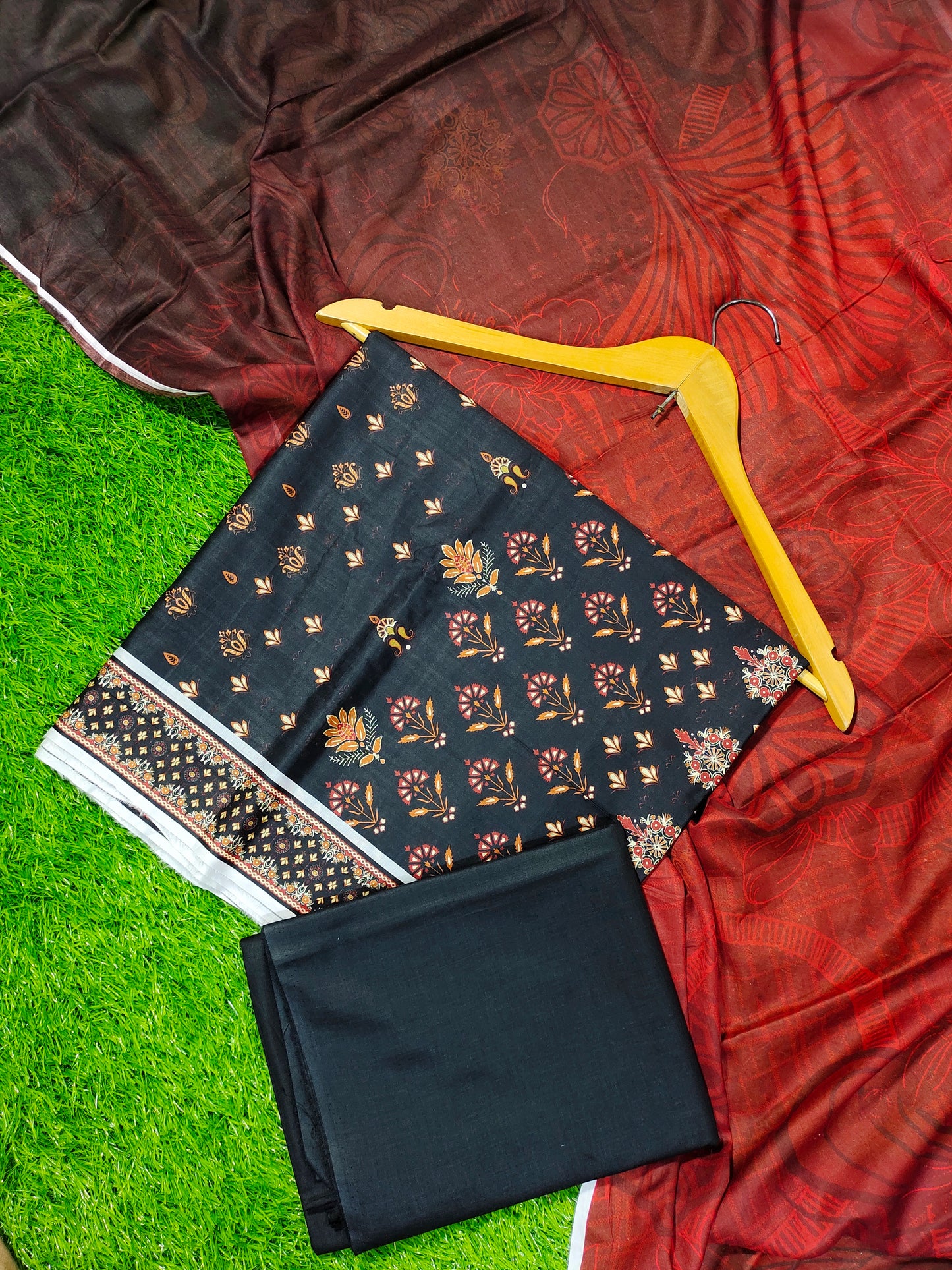 3-Piece Lawn Airjet Suit β Festive Summer Collection