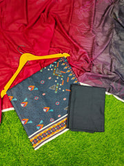 3-Piece all-Over Lawn Suit β Airjet Quality