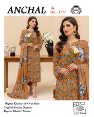 Zeenline Khaddar 3-Piece Suit