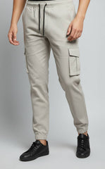 Stone Essential Streetwear Cargo Joggers 🪨🔥 Slim-Fit Utility Style