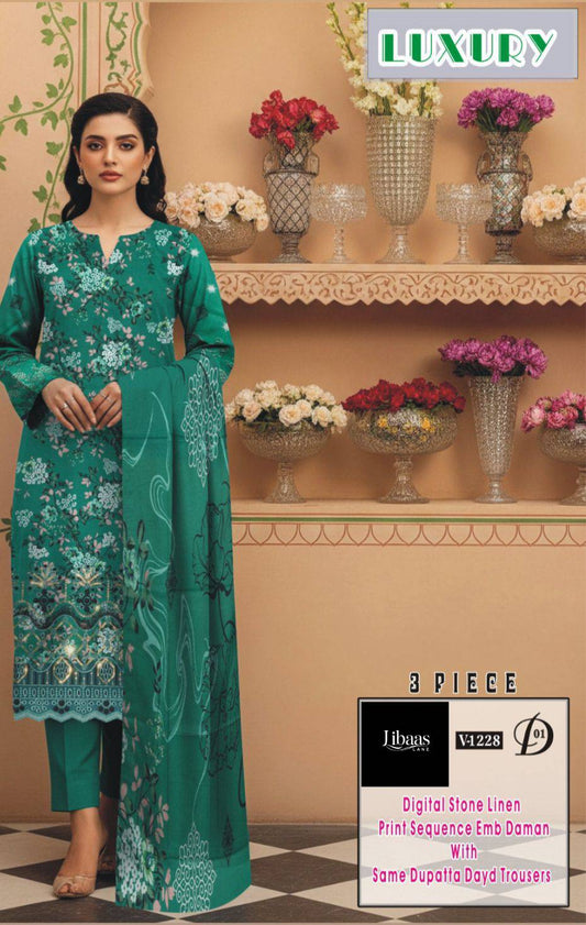 Luxe Comfort 3-PC Linen Ensemble 💫🧣