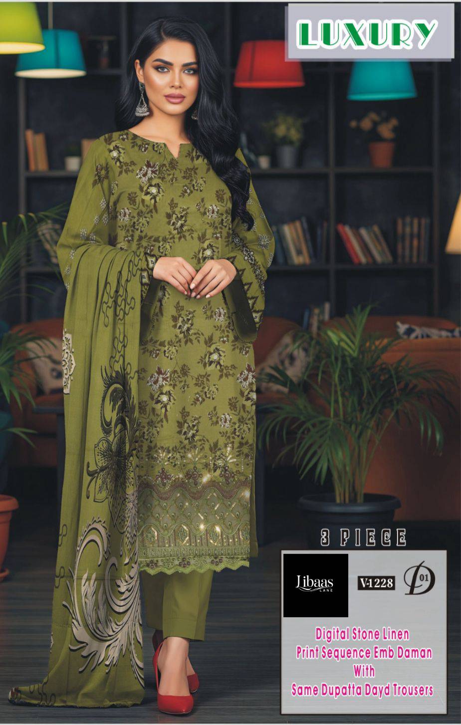 Frosted Charm 3-PC Linen Suit ❄️💖