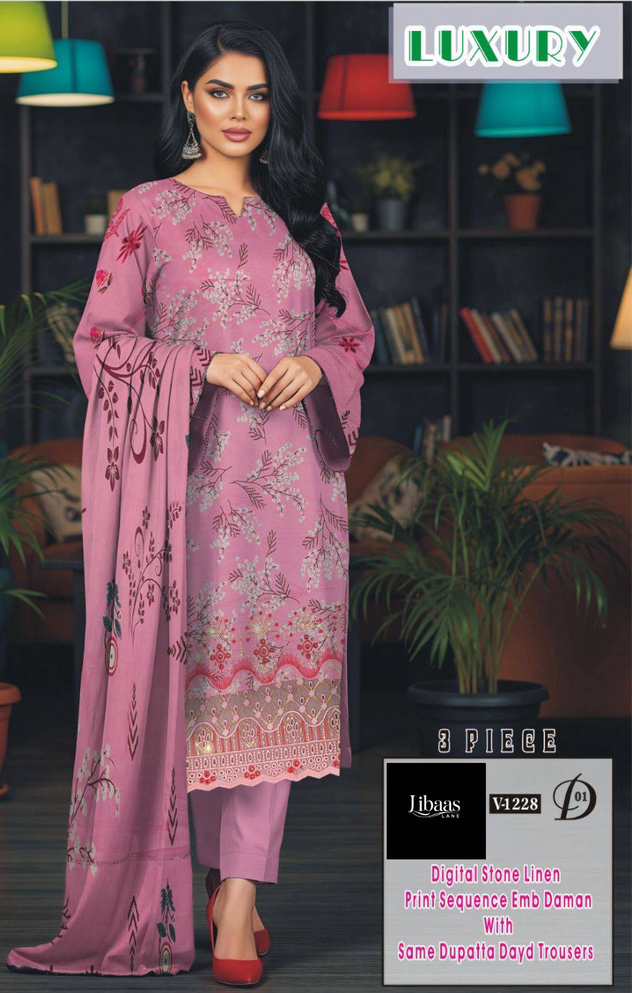 Heritage Winter 3-PC Linen Outfit 🪶✨