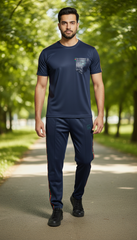 🔥 Men’s Summer Micro Polyester Tracksuit | Lightweight ☀️ | Breathable 🏃‍♂️ | Stylish Activewear Set 💪