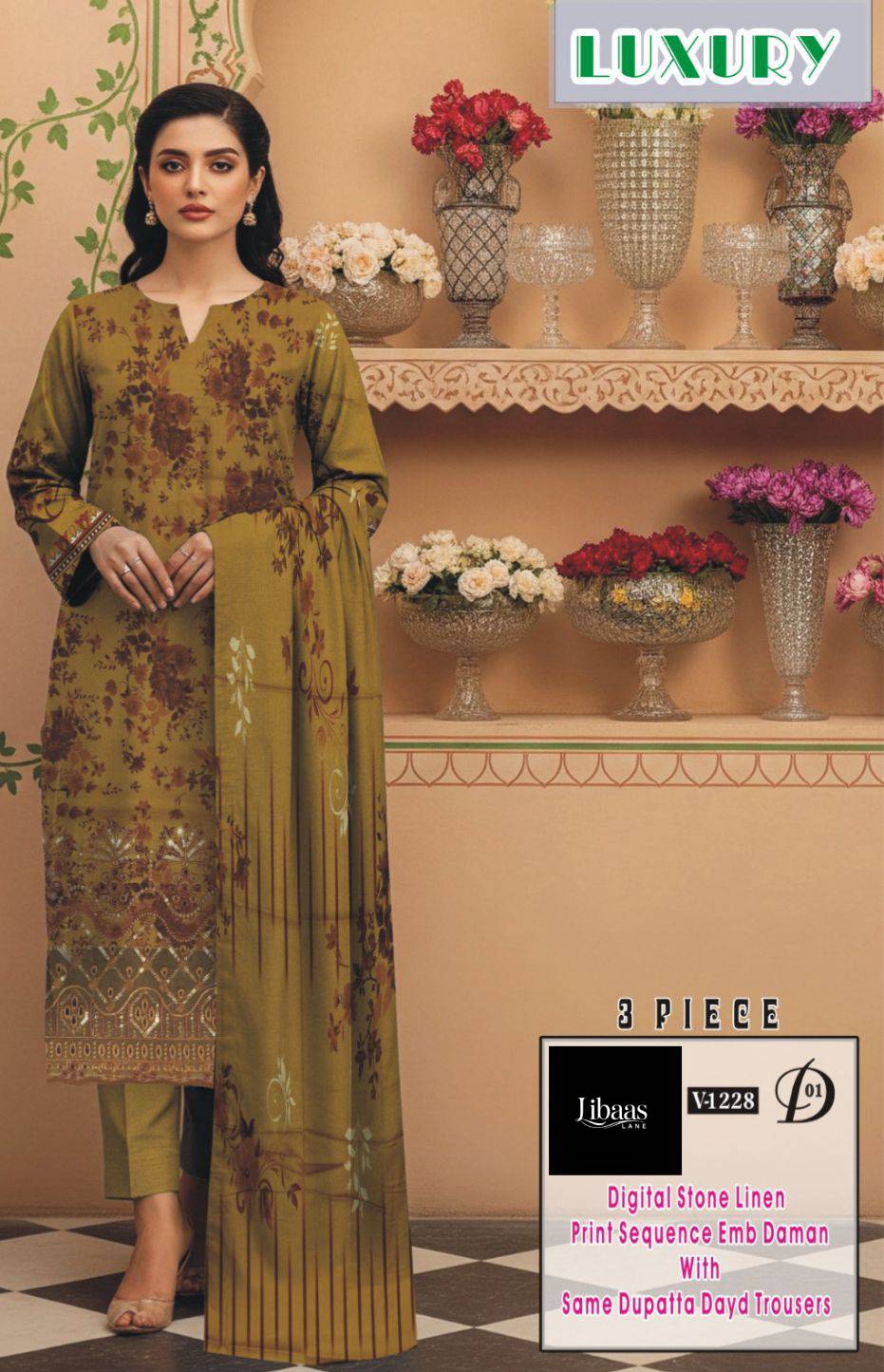 The Warmth Edit – Linen 3-PC Suit ❄️🌿