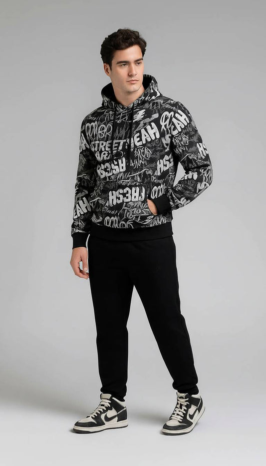 🔥 Just Hoodie | Cozy Street Vibes | Men’s Cotton Fleece 2025