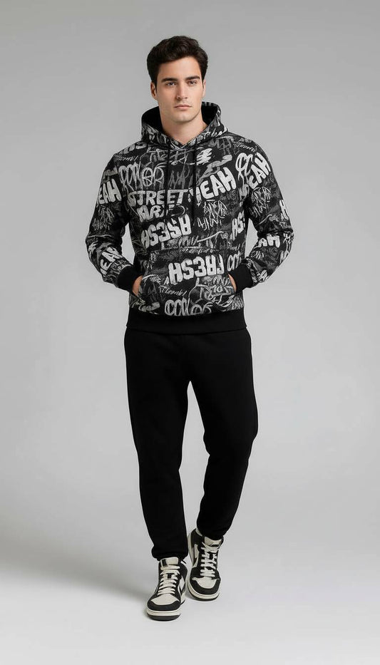 🔥 Just Hoodie | Cozy Street Vibes | Men’s Cotton Fleece 2025