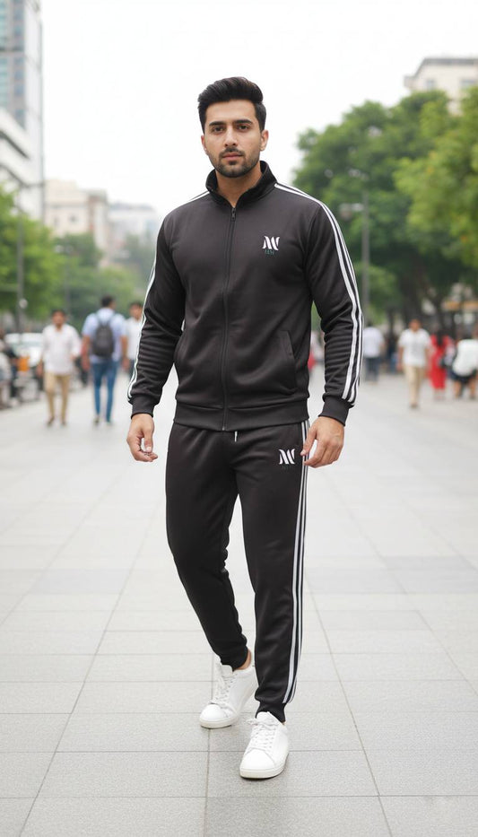 🔥 Maroon Vibe Men's Tracksuit | Street Fit 2025