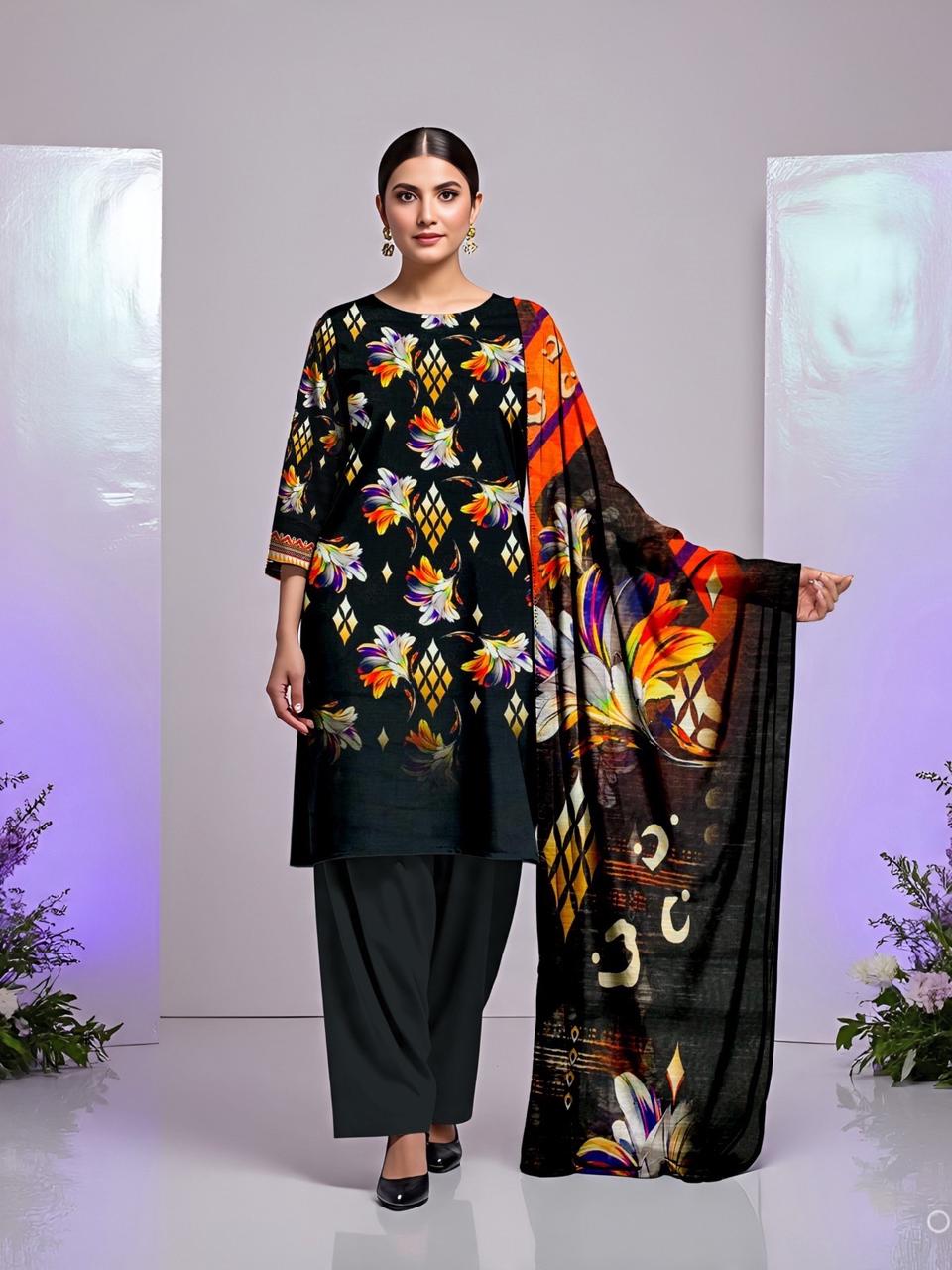 Velvet Touch Viscose – 2-PC Winter Suit 💫