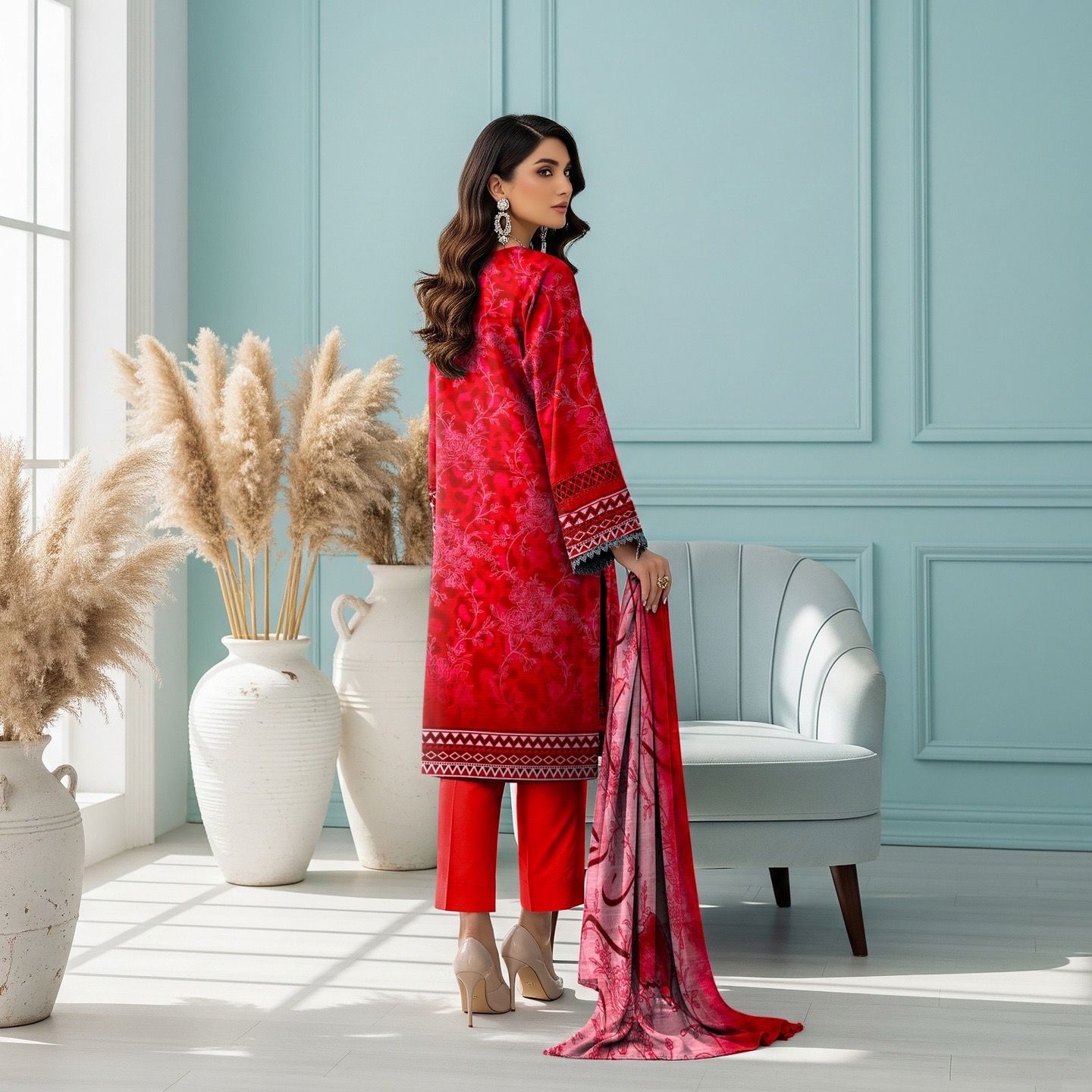 Libaas Lane Winter Edit – 2-Piece Viscose Suit 🌸