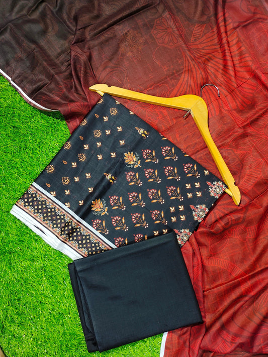 3-Piece Lawn Airjet Suit – Festive Summer Collection