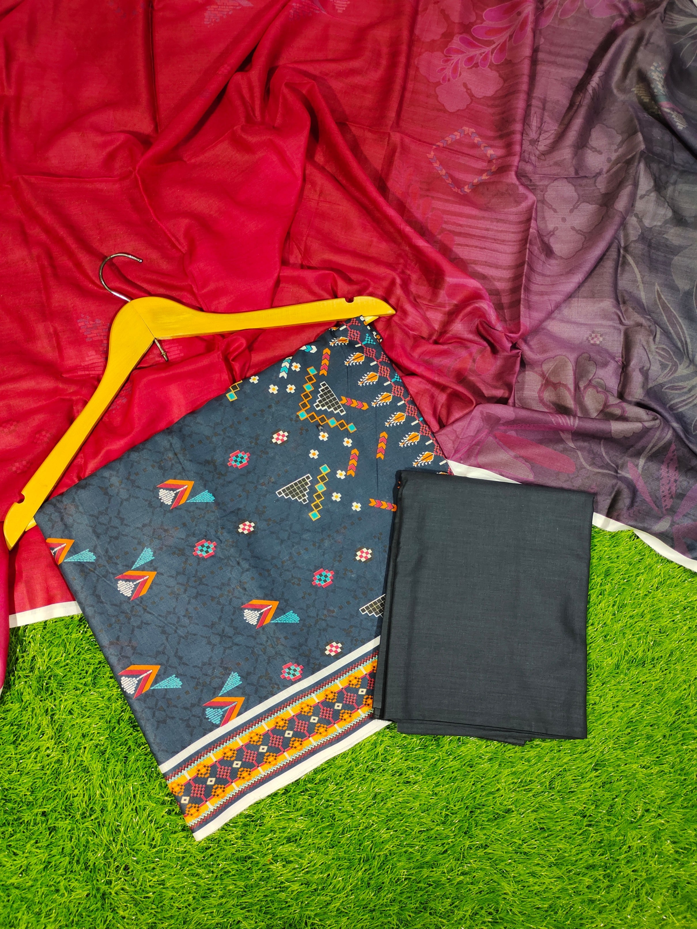 3-Piece all-Over Lawn Suit – Airjet Quality