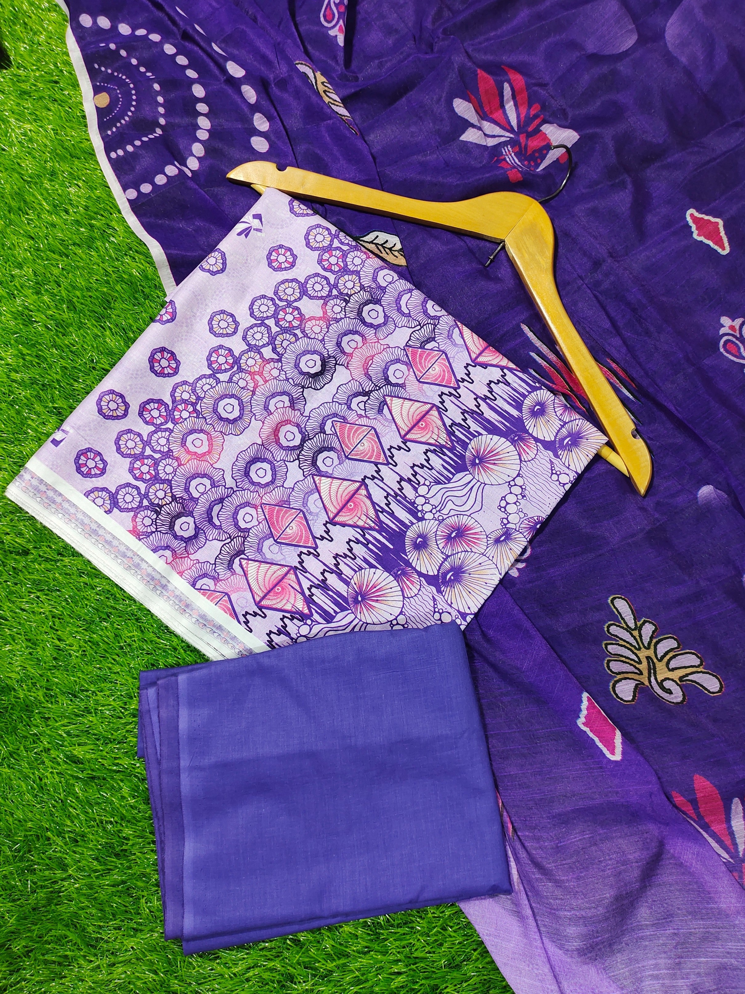 Women’s 3-Piece Lawn Airjet Suit – Classic Elegance