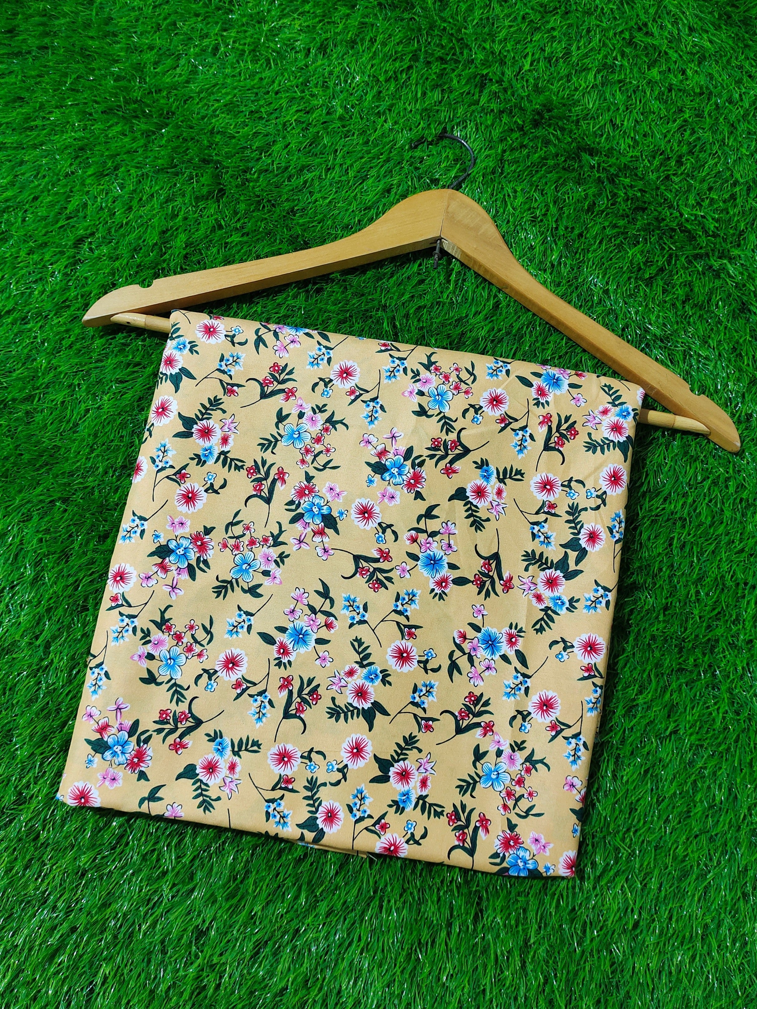 🌸 Elegant Floral 2-Piece Suit – Monsoon Special | Soft & Stylish