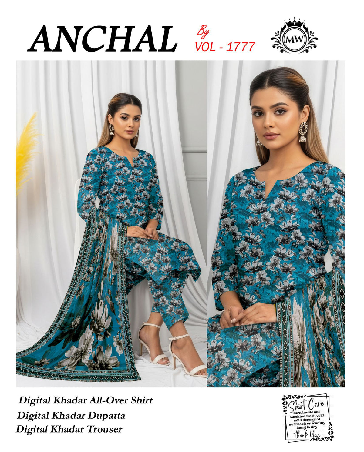 Heritage Charm Khaddar Ensemble