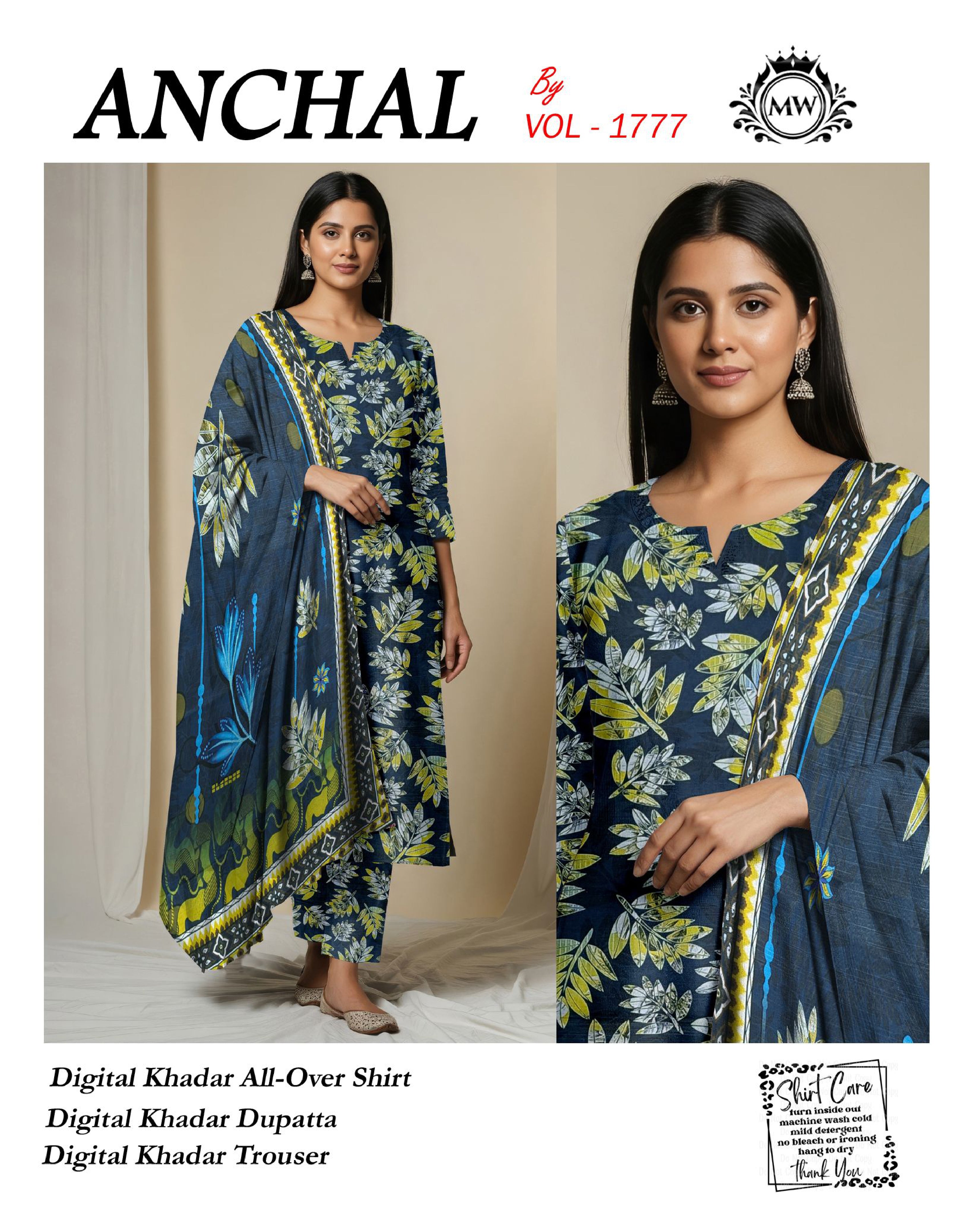 Radiant Weave Khaddar Set