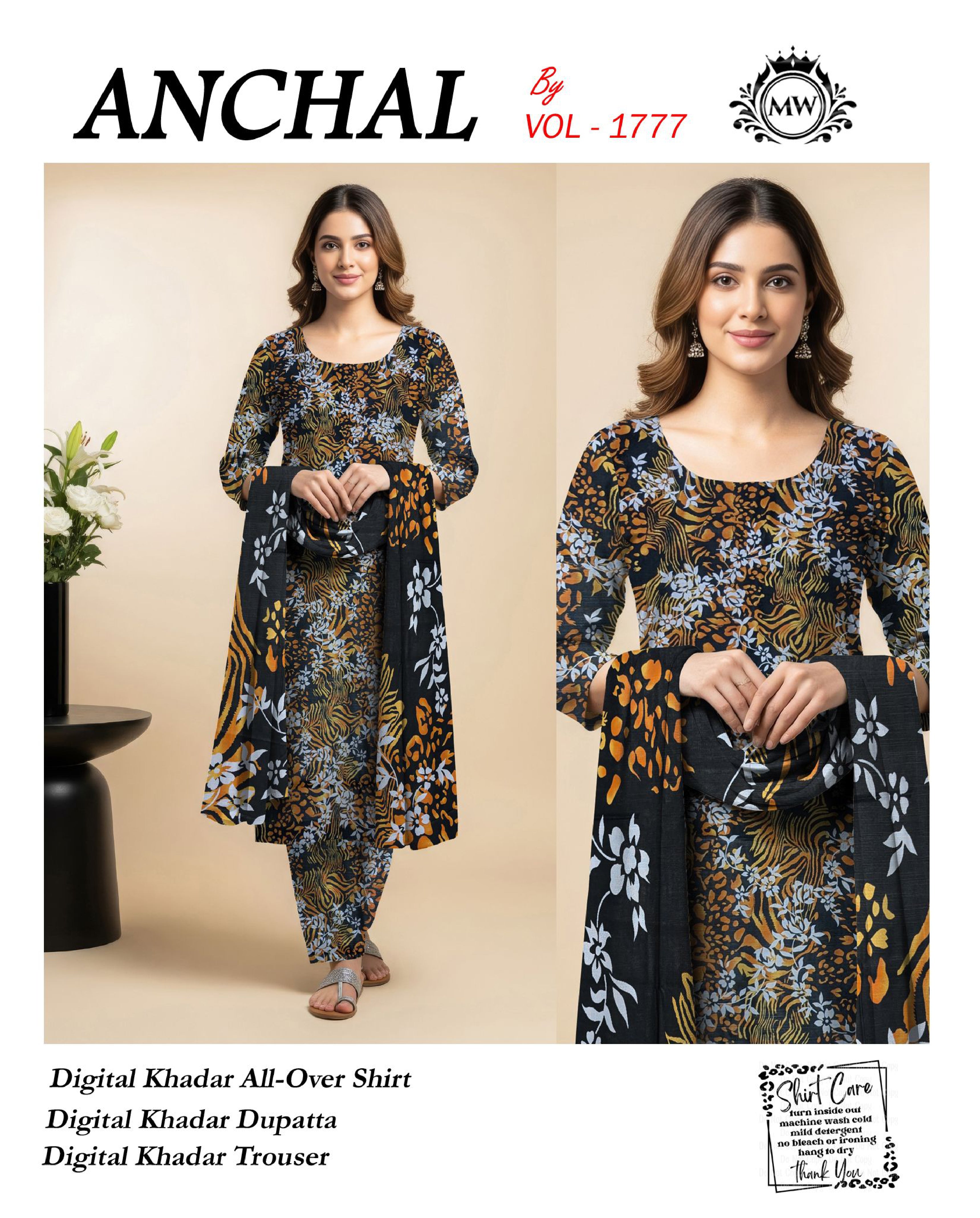 Velora Embroidered Khaddar Collection