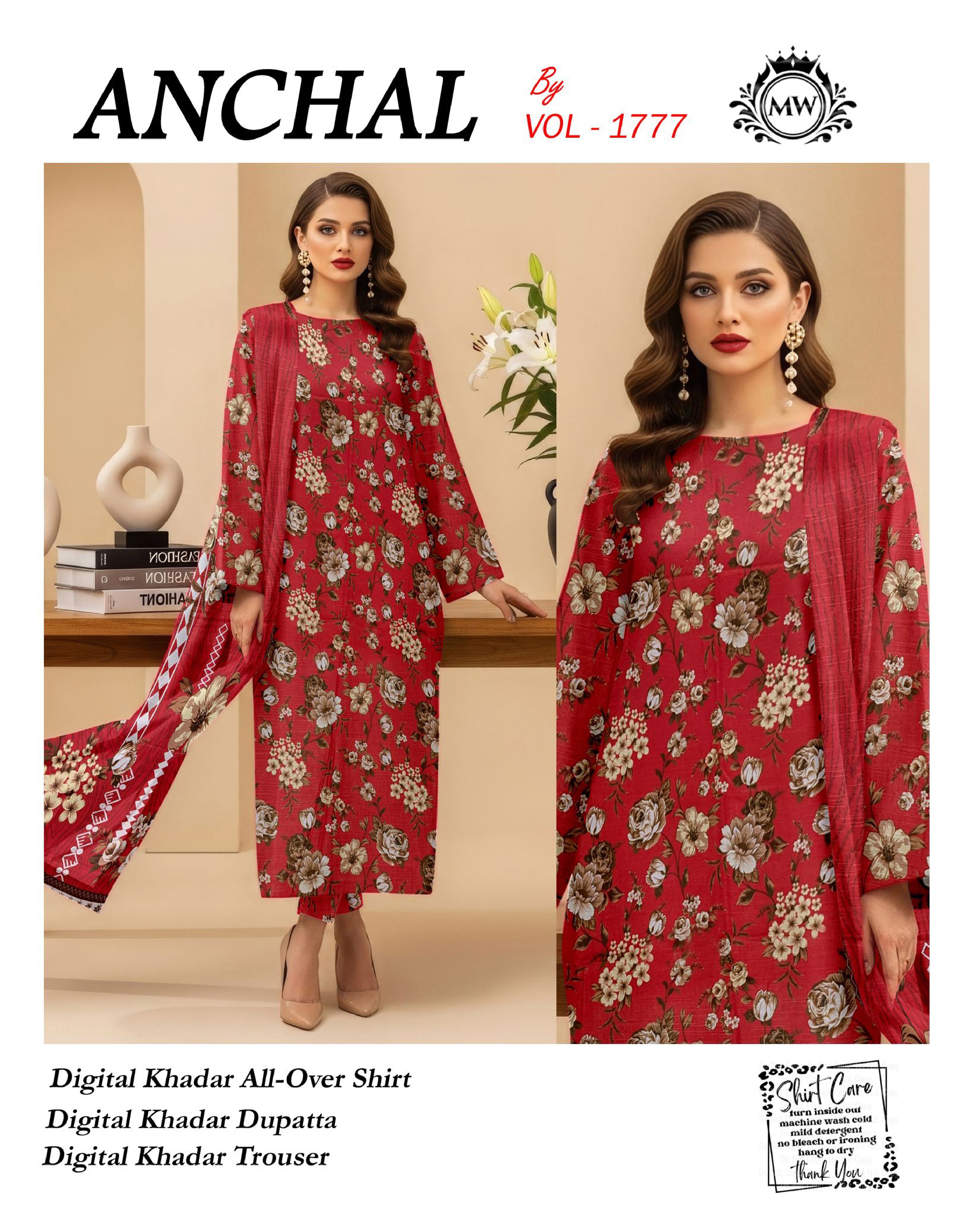 Ethereal Essence Khaddar Ensemble