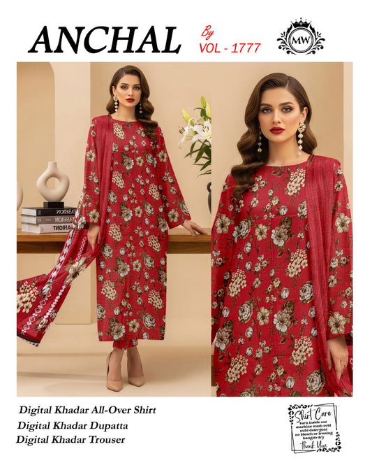 Ethereal Essence Khaddar Ensemble